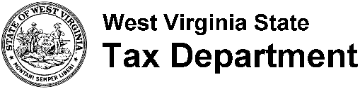 WV State Tax Department Logo